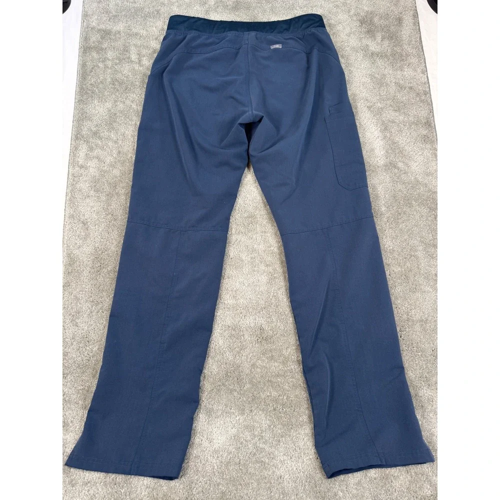 FIGS Kade Cargo Scrub Pants Navy Blue Technical Collection T21004T Mens Medium